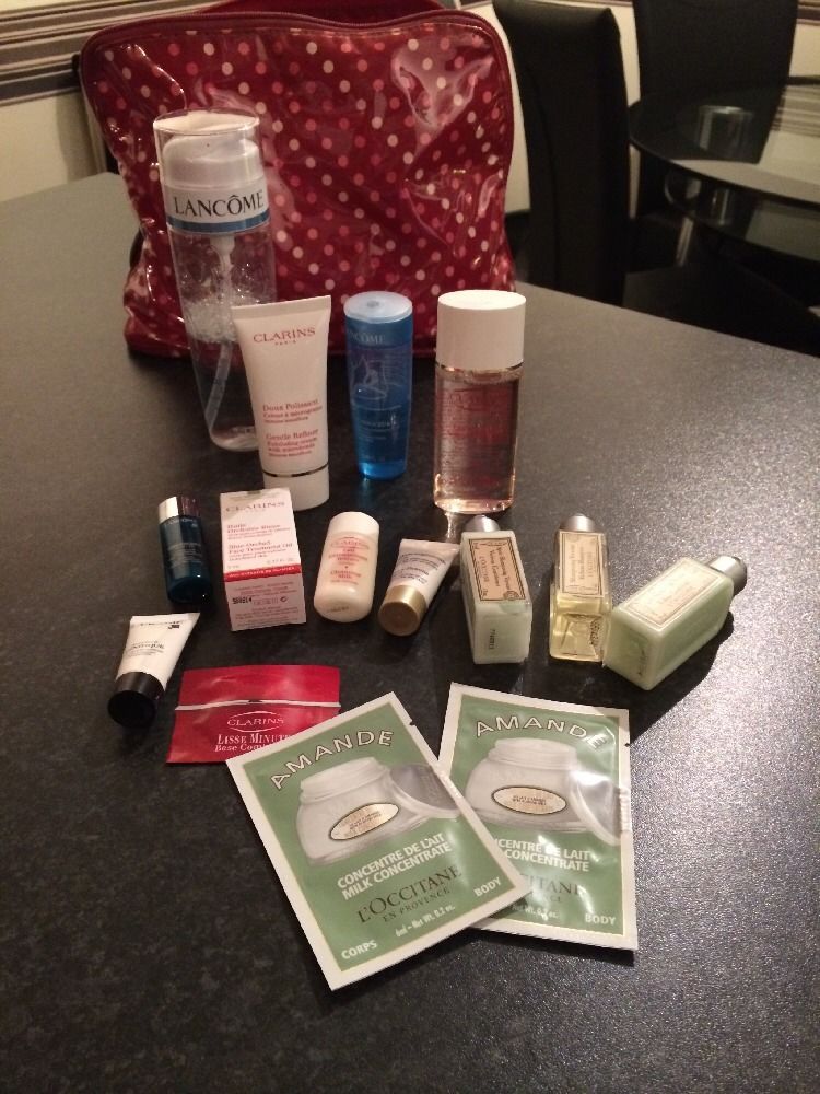 Clarins-Lancome-L-occitane-Various-Samples-samples