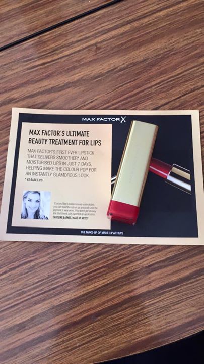 Free Max Factor Lipstick 2