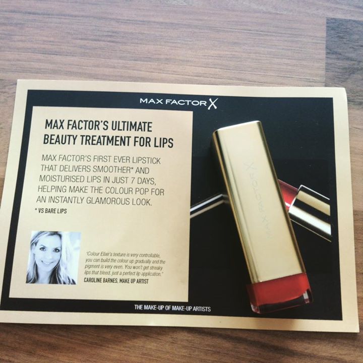 Free Max Factor Lipstick 3