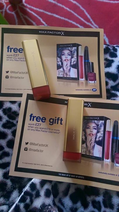 Free Max Factor Lipstick 5